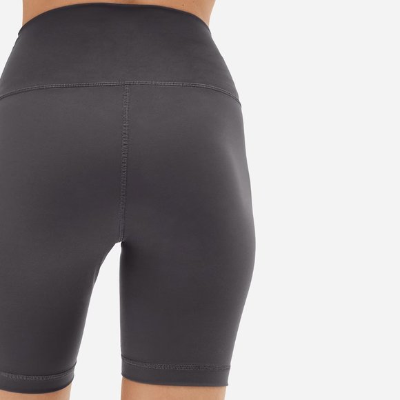 NEW Everlane Athletic Wear The Perform Bike Short Biker Cycling Shorts Ink Grey - Picture 3 of 8